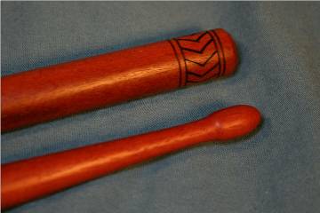 Personalized Massuranduba Wood Drumsticks